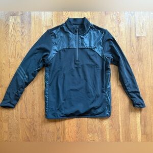 Adidas Golf  Men’s Climaheat Frostguard 1/4 Zip Pullover Sweater Black Jacket